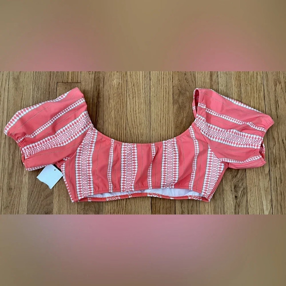 Lemlem Lucia Pouf Crop Bikini Top - Picture 6 of 6